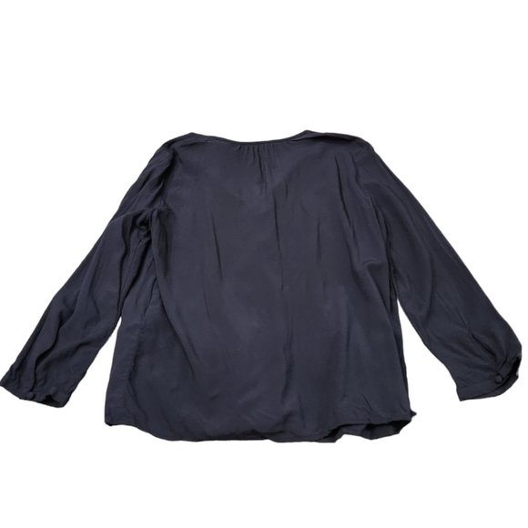 Levi's Black Smocked Boho Tunic size S - Picture 2 of 7